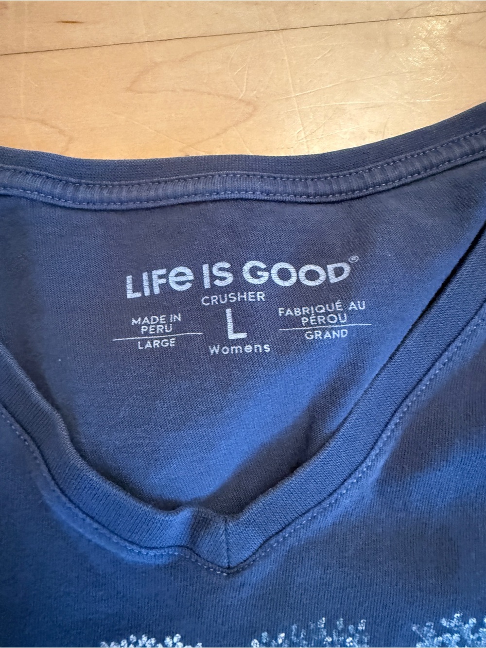 Life is Good Trees Blue Long Sleeve Tee - Picture 4 of 4